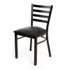 Just Chair M20118-BLK-PS BVS-LOOSE Chair, Side, Indoor