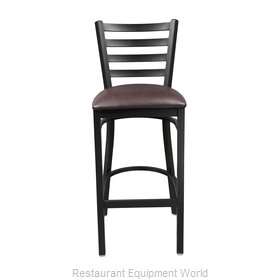 Just Chair M20130-BLK-COM Bar Stool, Indoor