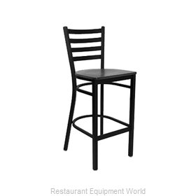 Just Chair M20130-BLK-VS Bar Stool, Indoor