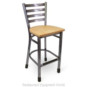 Just Chair M20130-CC-SS Bar Stool, Indoor
