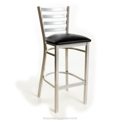 Just Chair M20130-SIL-COM Bar Stool, Indoor