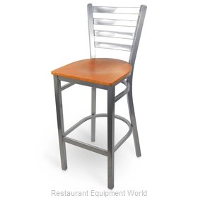 Just Chair M20130-SIL-VS Bar Stool, Indoor