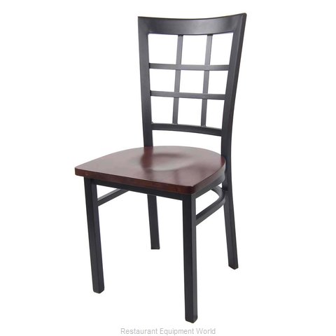 Just Chair M27118-BLK-SS Chair, Side, Indoor