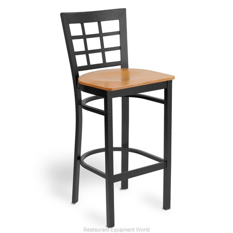 Just Chair M27130-BLK-VS Bar Stool, Indoor