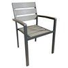 Silla con Brazos, Apilable, para Exteriores
 <br><span class=fgrey12>(Just Chair PW80118A Chair, Armchair, Stacking, Outdoor)</span>