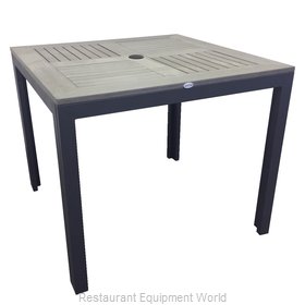 Just Chair PW801TT-3636 Table, Outdoor