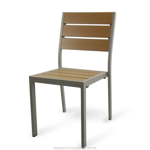 Just Chair PW80318 Chair, Side, Stacking, Outdoor