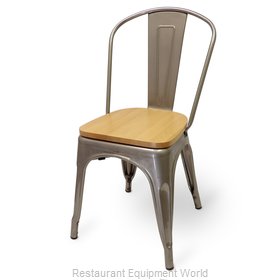 Just Chair S42518-SS Chair, Side, Stacking, Indoor