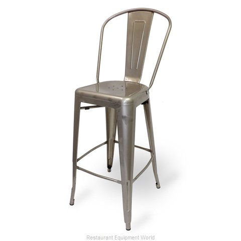 Just Chair S42630-PS-GR2 Bar Stool, Outdoor (Magnified)