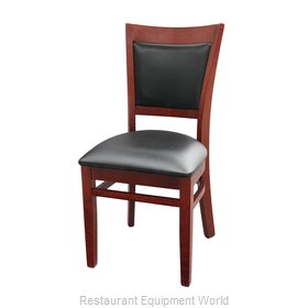 Just Chair W30118-BLK Chair, Side, Indoor