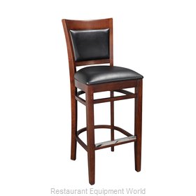 Just Chair W30130-BLK Bar Stool, Indoor