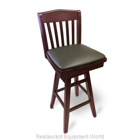 Just Chair W36430-SWL-PS-GR1 Bar Stool, Swivel, Indoor