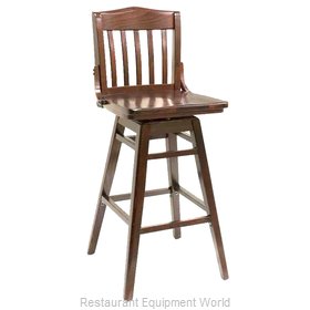 Just Chair W36430-SWL-SS Bar Stool, Swivel, Indoor
