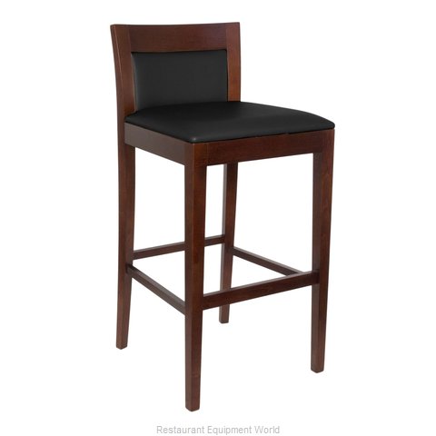 Just Chair W55530-BLK Bar Stool, Indoor