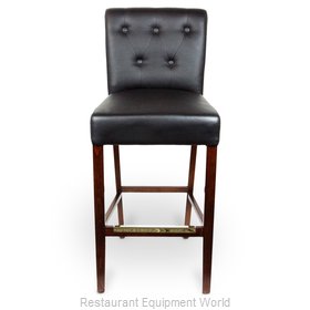 Just Chair W58930-BLK Bar Stool, Indoor