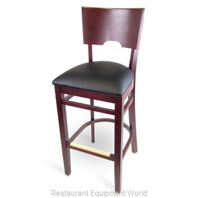 Just Chair W70730-PS-BVS Bar Stool, Indoor