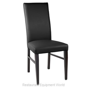Just Chair WL51118-BLK Chair, Side, Indoor