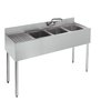 Fregadero, para Bar
 <br><span class=fgrey12>(Krowne 18-43R Underbar Sink Units)</span>