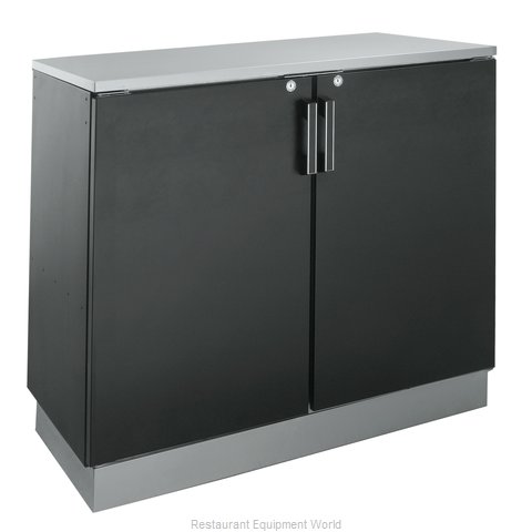 Krowne BD72 Back Bar Cabinet, Non-Refrigerated