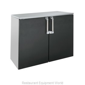 Krowne BR48 Back Bar Cabinet, Refrigerated