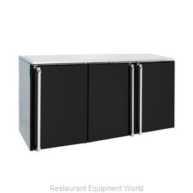 Krowne BR72 Back Bar Cabinet, Refrigerated