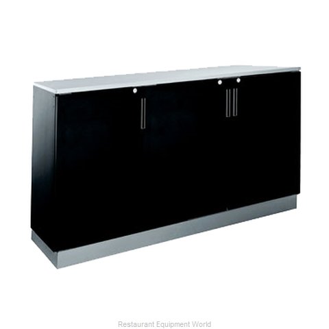 Krowne BR72R Back Bar Cabinet, Refrigerated