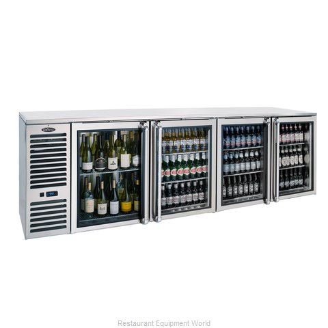 Krowne BS108 Back Bar Cabinet, Refrigerated