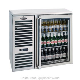 Krowne BS36 Back Bar Cabinet, Refrigerated