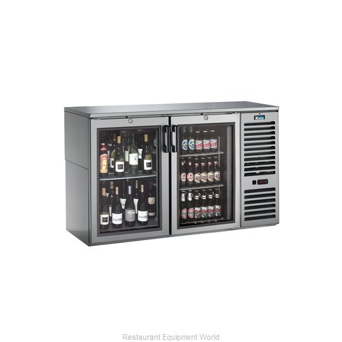 Krowne BS60R Back Bar Cabinet, Refrigerated