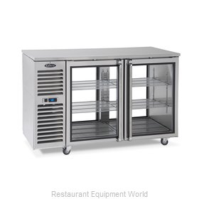 Krowne KPT36L Back Bar Cabinet, Refrigerated, Pass-Thru