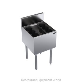 Krowne KR19-18DP-7 Underbar Ice Bin/Cocktail Unit