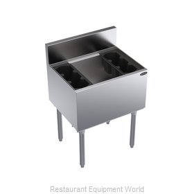 Krowne KR19-24DP Underbar Ice Bin/Cocktail Unit