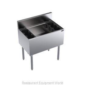 Krowne KR19-30DP-10 Underbar Ice Bin/Cocktail Unit