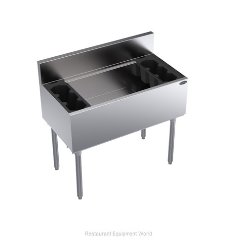 Krowne KR19-36-10 Underbar Ice Bin/Cocktail Unit