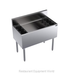 Krowne KR19-36DP-10 Underbar Ice Bin/Cocktail Unit