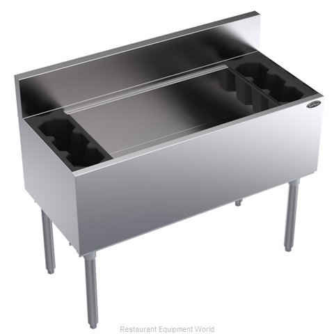 Krowne KR19-42DP-10 Underbar Ice Bin/Cocktail Unit