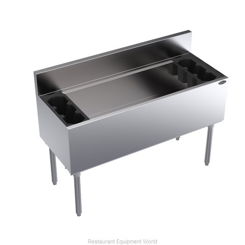 Krowne KR19-48DP-10 Underbar Ice Bin/Cocktail Unit