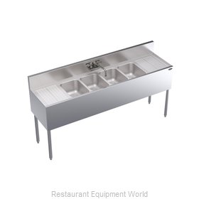 Krowne KR19-64C Underbar Sink Units