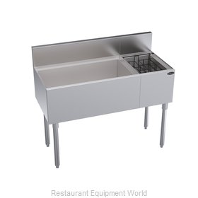 Krowne KR19-M42L-10 Underbar Ice Bin/Cocktail Station, Bottle Well Bin