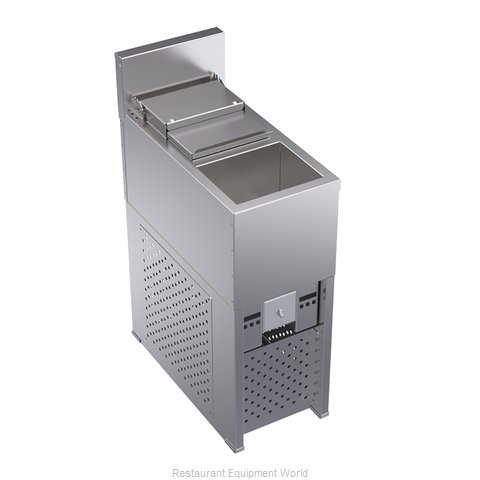 Krowne KR24-12FR Underbar Ice Bin/Cocktail Station, Bottle Well Bin