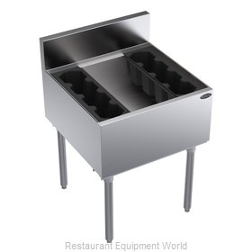 Krowne KR24-24-10 Underbar Ice Bin/Cocktail Unit