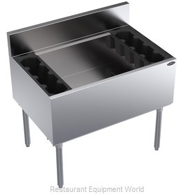 Krowne KR24-36DP-10 Underbar Ice Bin/Cocktail Unit