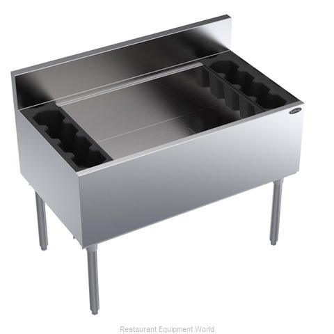 Krowne KR24-42DP-10 Underbar Ice Bin/Cocktail Unit