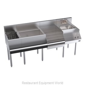 Krowne KR24-W72E-10 Underbar Ice Bin/Cocktail Station, Blender Station