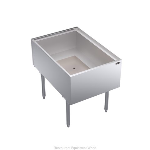 Krowne KRPT-2436-10 Underbar Ice Bin/Cocktail Station, Pass-Thru