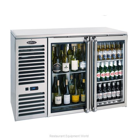 Krowne NS52 Back Bar Cabinet, Refrigerated