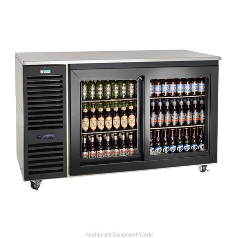Krowne SD60L Back Bar Cabinet, Refrigerated
