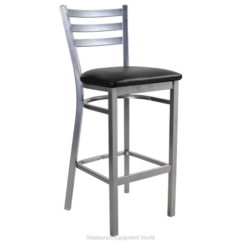 Klinger's Trading Inc. 781-BS-BLACK Bar Stool, Indoor