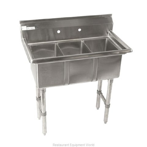 Klinger's Trading Inc. CON3 Sink, (3) Three Compartment