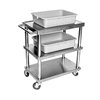 Klinger's Trading Inc. CS-3-SM Cart, Bussing, Metal